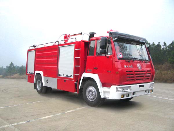 陜汽單橋泡沫消防車(chē)