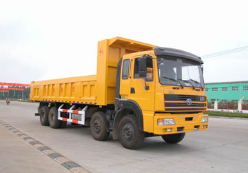 紅巖前四后八自卸汽車