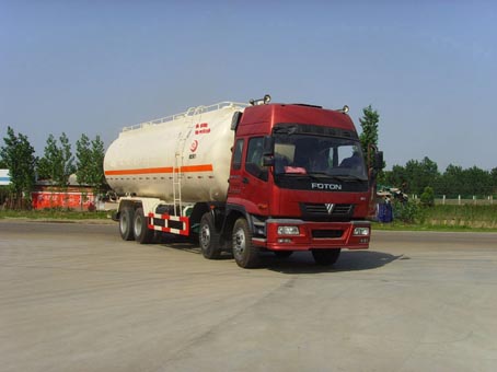 歐曼前四后八粉粒物料運輸車