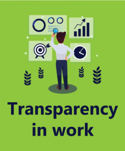 Transparency-in-work